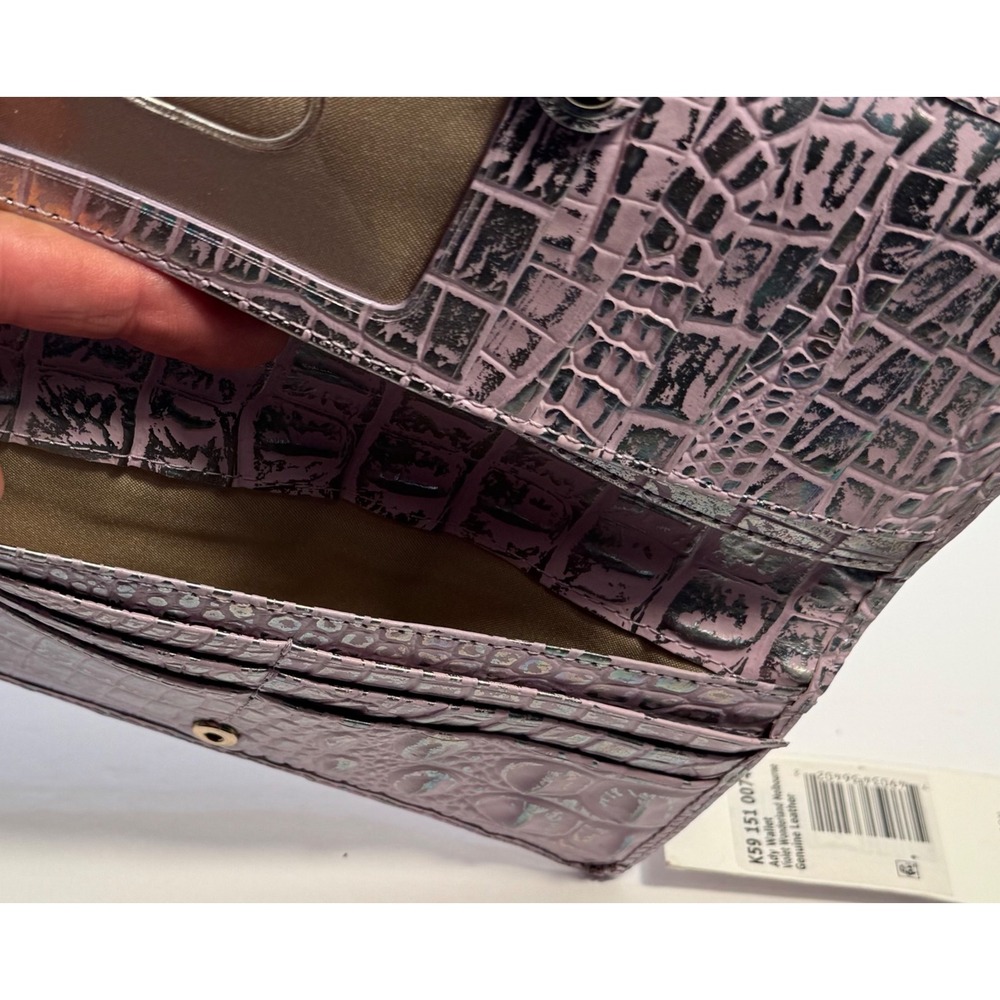 Brahmin Ady wallet violet wonderland Melbourne, genuine leather NWT - Picture 3 of 7
